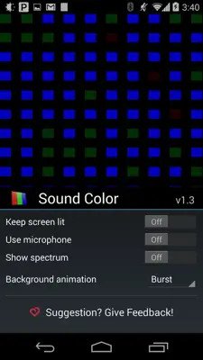 Sound Color android App screenshot 4